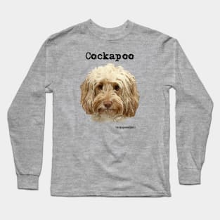 Golden Apricot Cockapoo / Spoodle and Doodle Dog Long Sleeve T-Shirt